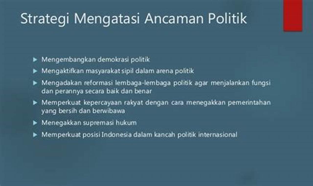 cara mengatasi ancaman di bidang ideologi